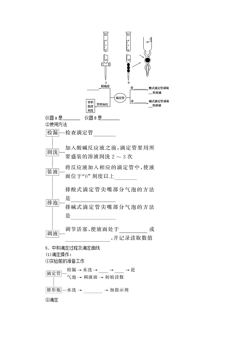 新教材2023版高中化学专题3水溶液中的离子反应第二单元溶液的酸碱性第2课时酸碱中和滴定学案苏教版选择性必修102