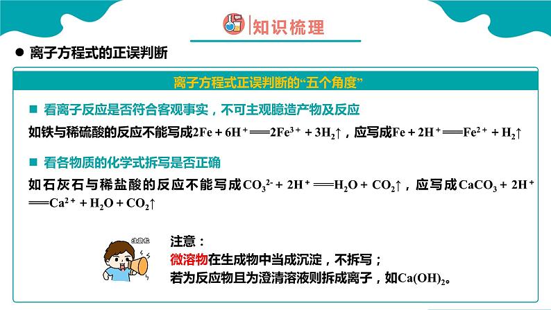 第二节 离子反应 第3课时（课件）高一化学（人教版2019必修第一册）第4页