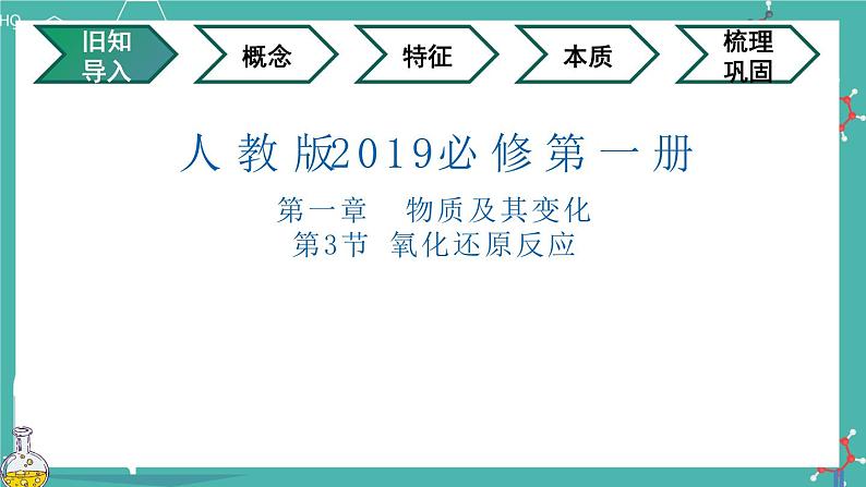 3.1 认识氧化还原反应-高一化学课件（人教版2019必修第一册）01