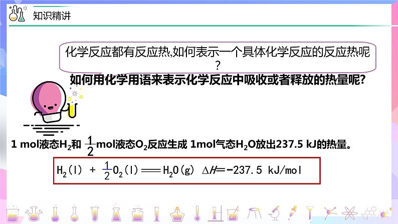 高二化学人教版（2019）选择性必修一上学期1.1.2《热化学方程式》 课件05