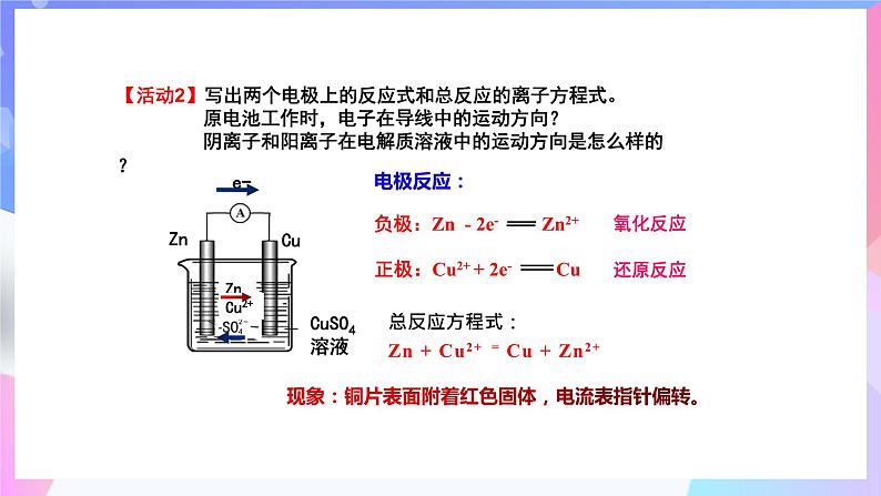 高二化学人教版（2019）选择性必修一上学期4.1.1《原电池原理》课件第6页