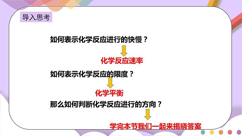 人教版高中化学选择性必修一2.3 《化学反应的方向》课件+学案+练习03