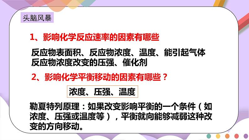 人教版高中化学选择性必修一2.4  《化学反应的调控》课件+学案+练习04