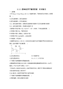 高中化学人教版 (2019)选择性必修1第二章 化学反应速率与化学平衡第二节 化学平衡精品一课一练