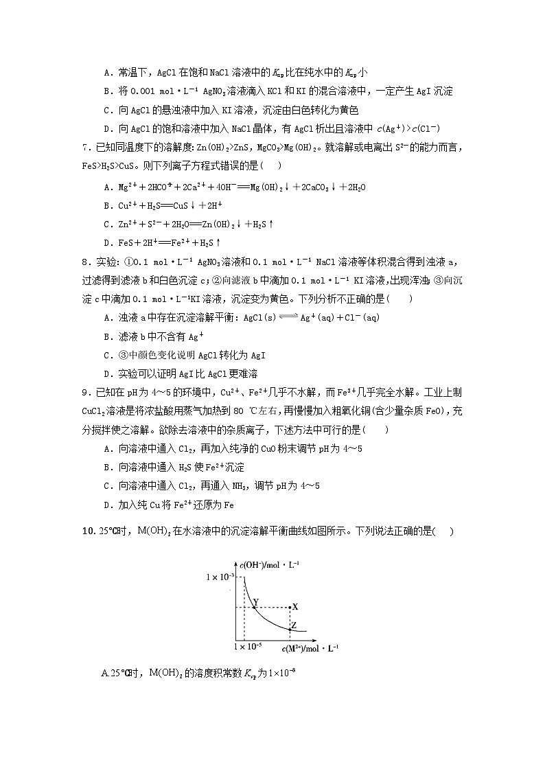新人教版化学选择性必修一 3.4.2 沉淀溶解平衡的应用 （课件+教案+练习）02