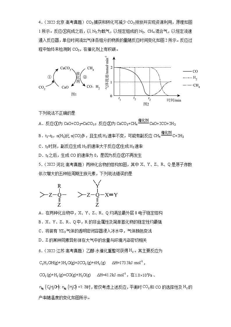 2019-2023年高考化学分类汇编 专题14 化学反应速率与化学平衡02