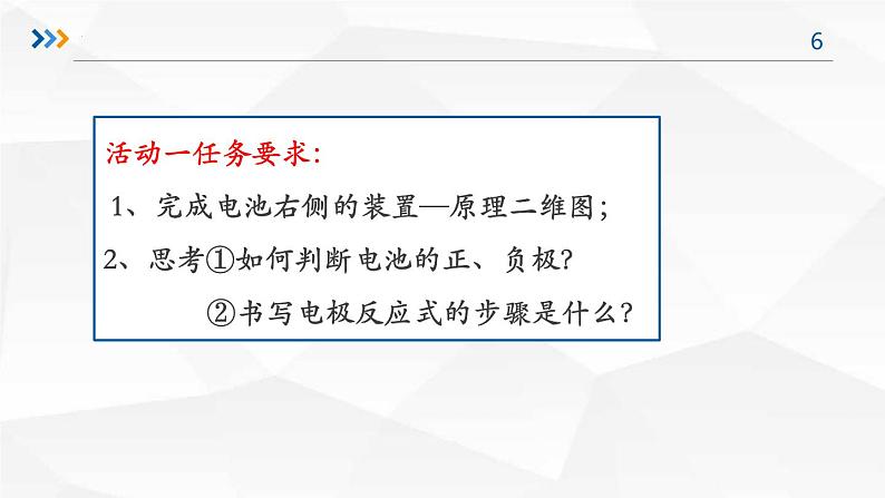 2024年高三化学一轮复习课件    原电池、化学电源及解题模型构建第6页