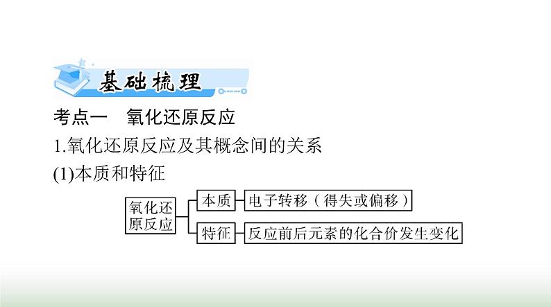 2024年高考化学一轮复习第一章第三节氧化还原反应课件08