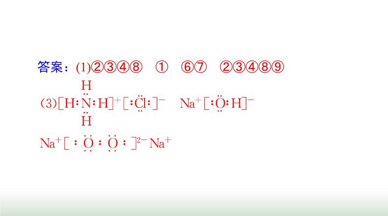2024年高考化学一轮复习第五章第一节原子结构与化学键课件第6页