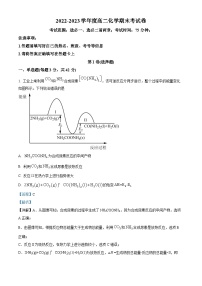 精品解析：河北省邯郸市魏县2022-2023学年高二上学期期末考试化学试题（解析版）