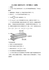 2024届高三新高考化学大一轮专题练习--电解池