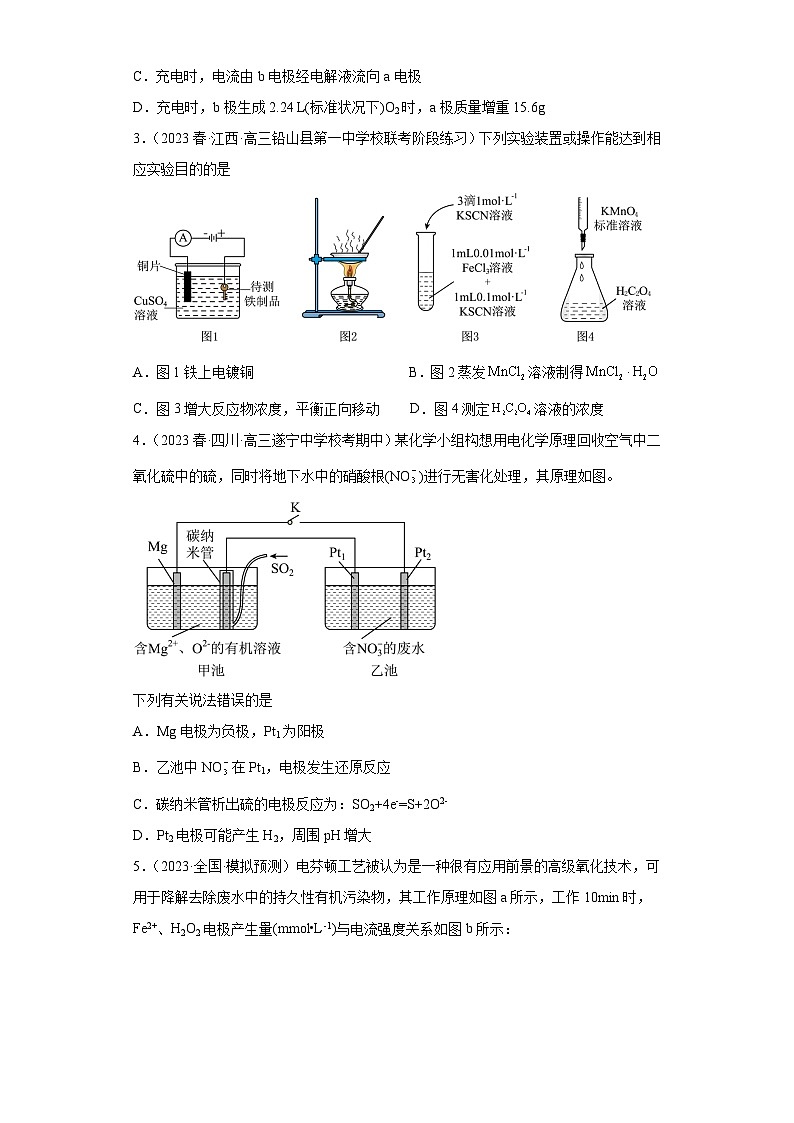 2024届高三新高考化学大一轮专题练习---电解池第2页