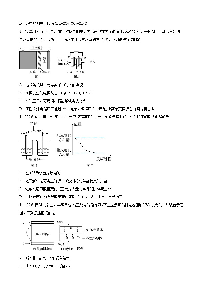 2024届高三新高考化学大一轮专题练习--化学反应与能量变化第2页