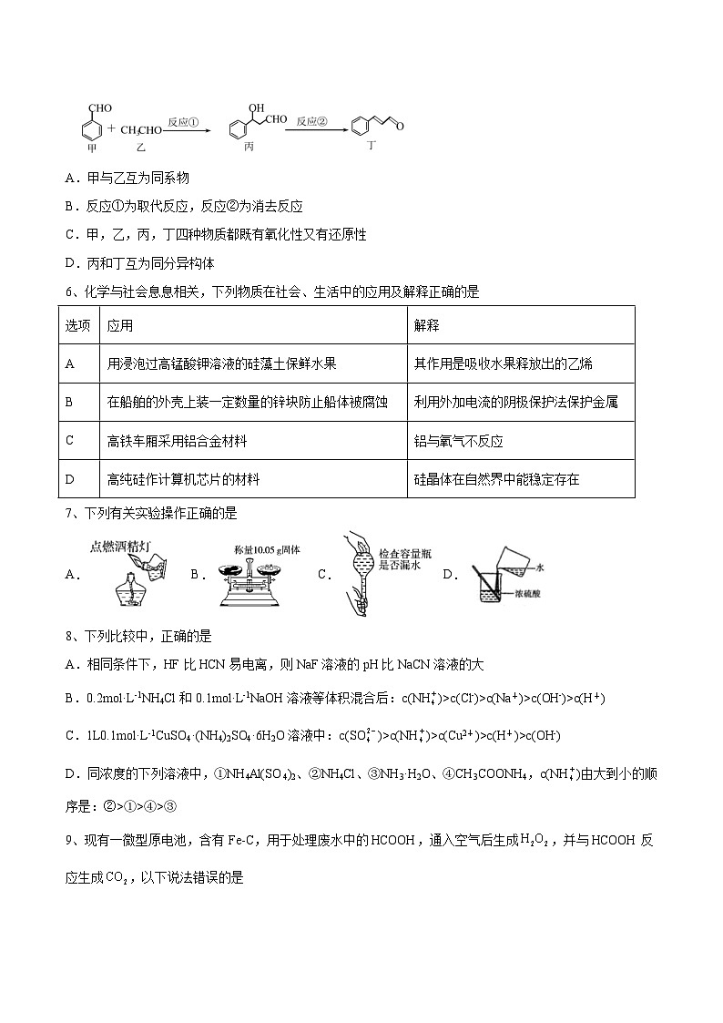 基础卷02-【新高考新题型】2022年高考化学选择题标准化练习20卷（广东专用）（原卷版）第2页