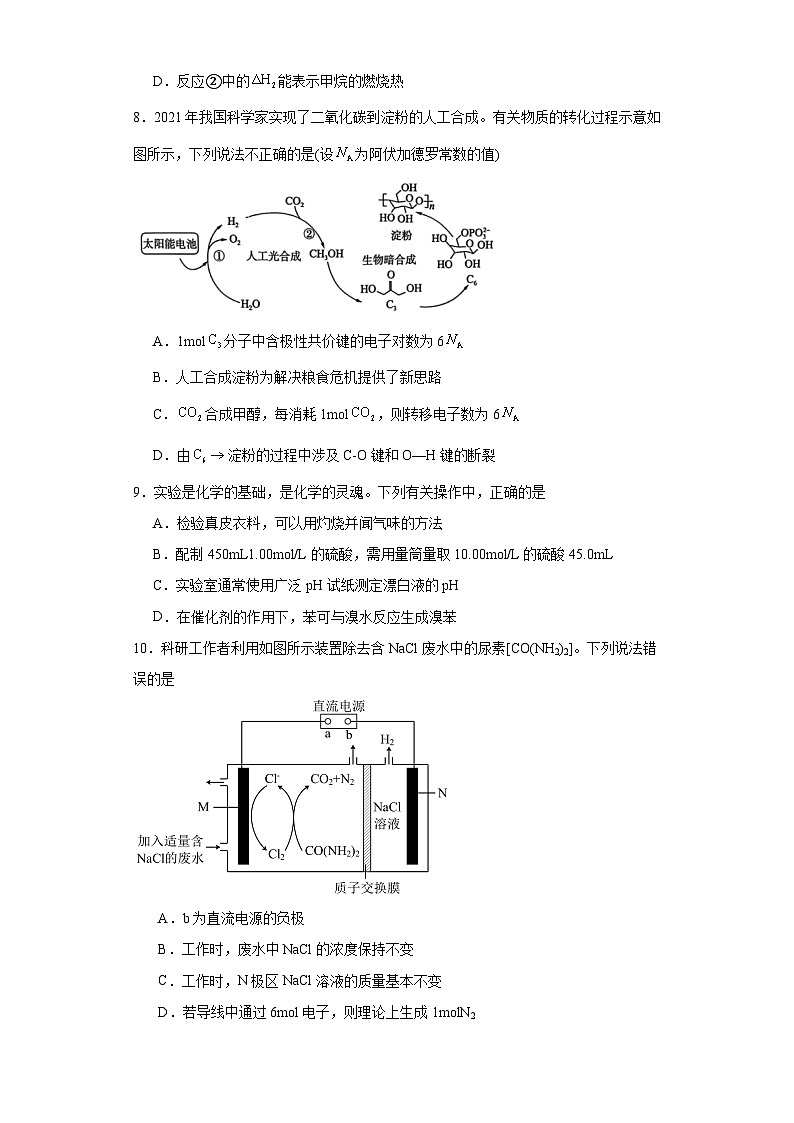 山东省鄄城县第一中学2023届高三下学期三模化学试题（含解析）第3页