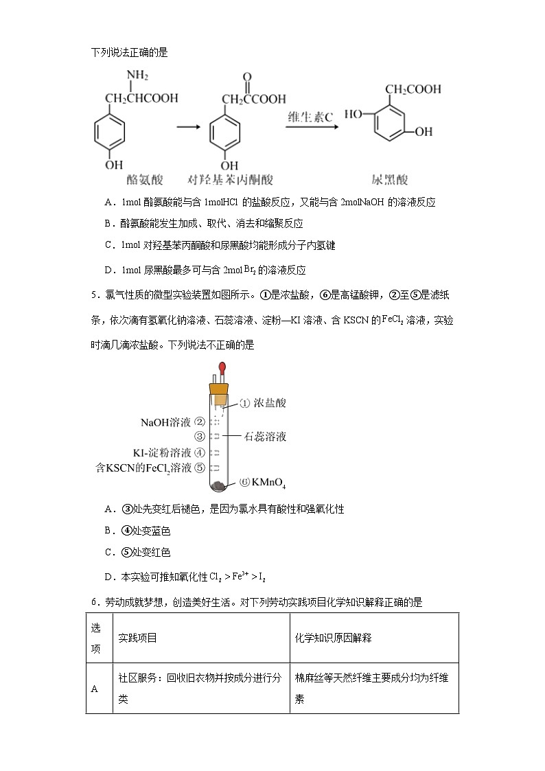 广东省茂名市第一中学2023届高三下学期模拟预测化学试题（含解析）02