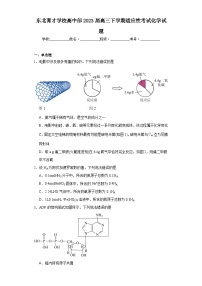 东北育才学校高中部2023届高三下学期适应性考试化学试题（含解析）