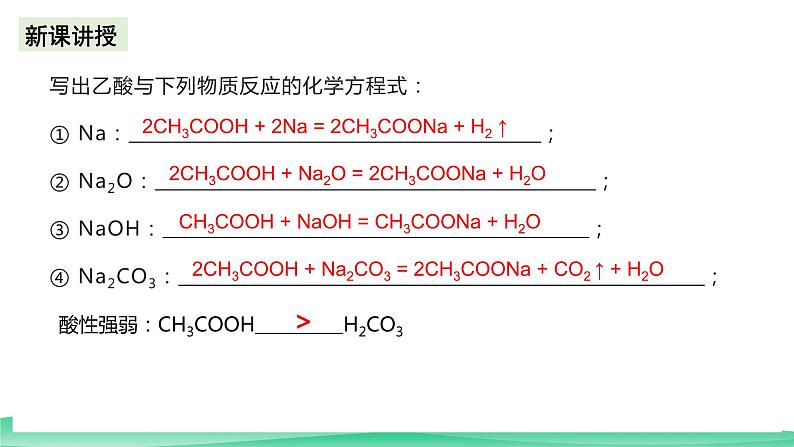 人教版化学高中必修二7.3《乙酸》（第二课时）课件06