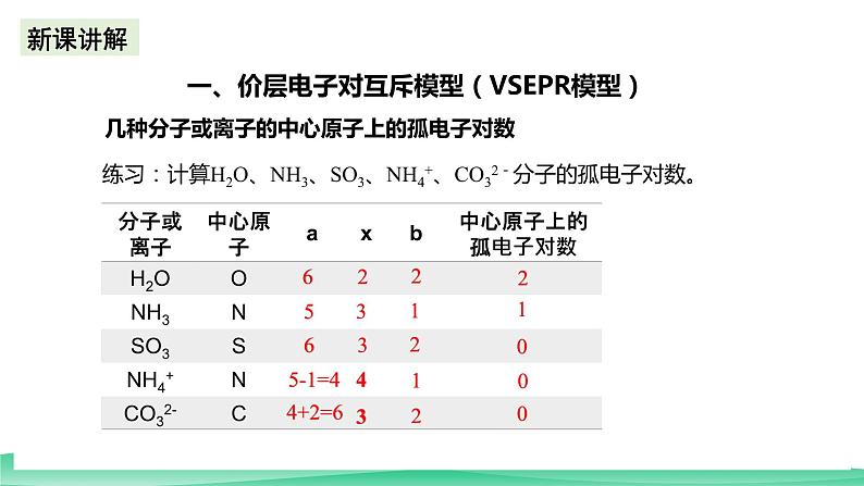 人教版化学选修二2.2.2《分子的空间结构》（第二课时）课件+教案08