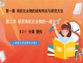 人教版选择性必修3化学1.2《研究有机化合物的一般方法》课件+视频