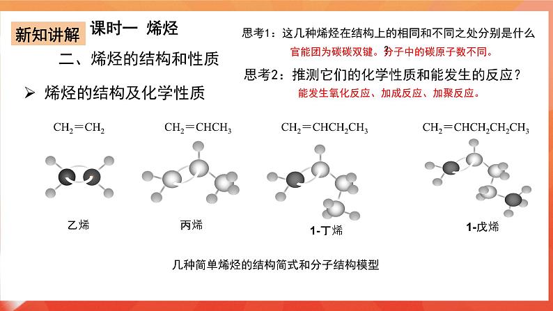 人教版选择性必修3化学2.2《烯烃炔烃》（第1、2课时）课件08