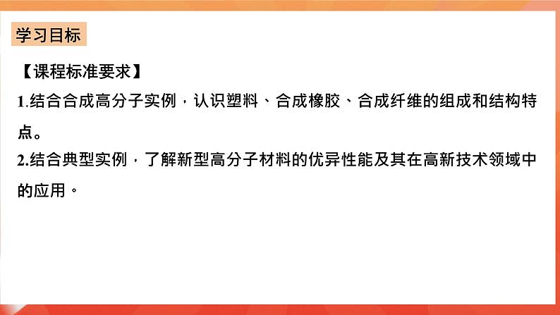 人教版选择性必修3化学5.2《高分子材料》课件02