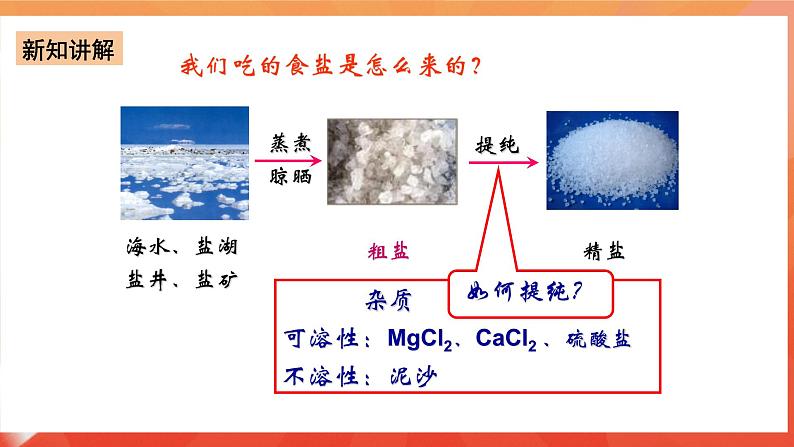 新人教版必修2化学5.4《实验活动4 用化学沉淀法去除粗盐中的杂质离子》课件+教案04