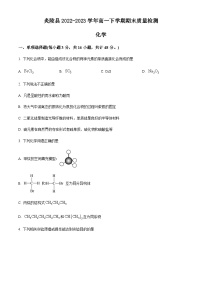 湖南省株洲市炎陵县2022-2023学年高一下学期期末质量检测化学试题（原卷版+解析版）