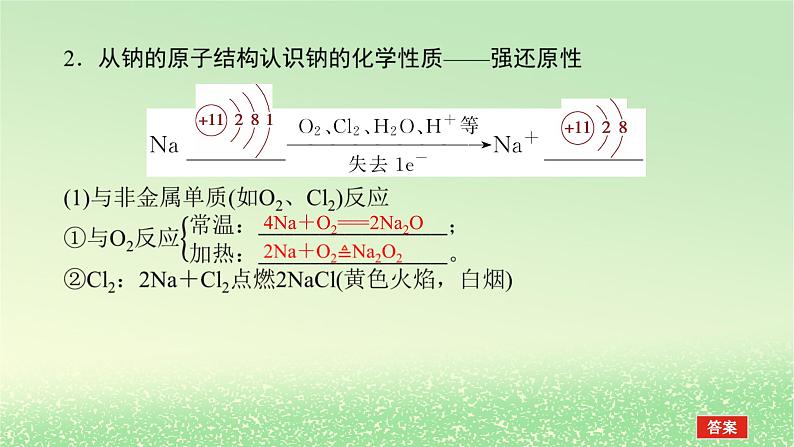 2024版新教材高考化学全程一轮总复习7钠及其重要化合物（课件+课时作业+学生用书）（3份）04