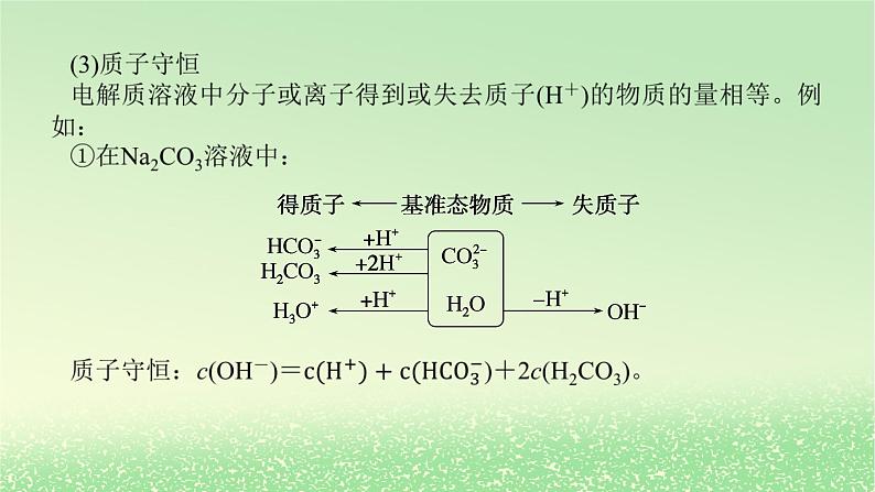 2024版新教材高考化学全程一轮总复习第八章水溶液中的离子平衡第29讲溶液中“粒子”浓度关系课件第6页