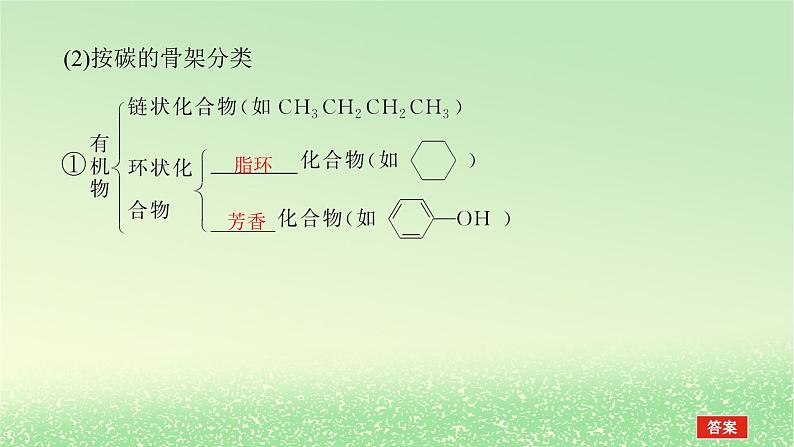 2024版新教材高考化学全程一轮总复习第九章有机化学基础第31讲认识有机化合物（课件+课时作业+学生用书）（3份）04