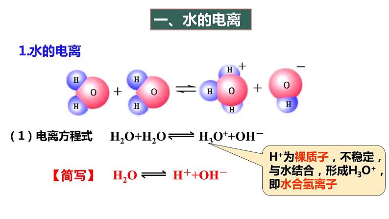 3.2.1 水的电离 溶液的酸碱性与pH课件PPT04