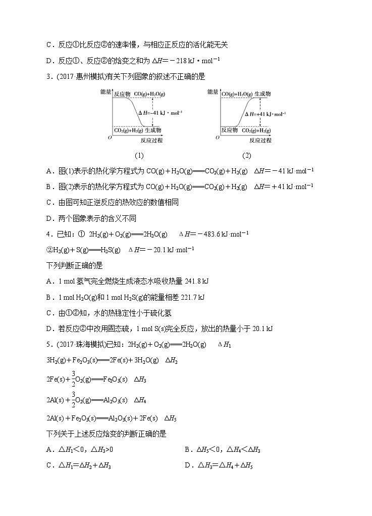 (经典版)高考化学一轮单元卷：第09单元 化学反应与能量 B卷(含答案解析)第2页