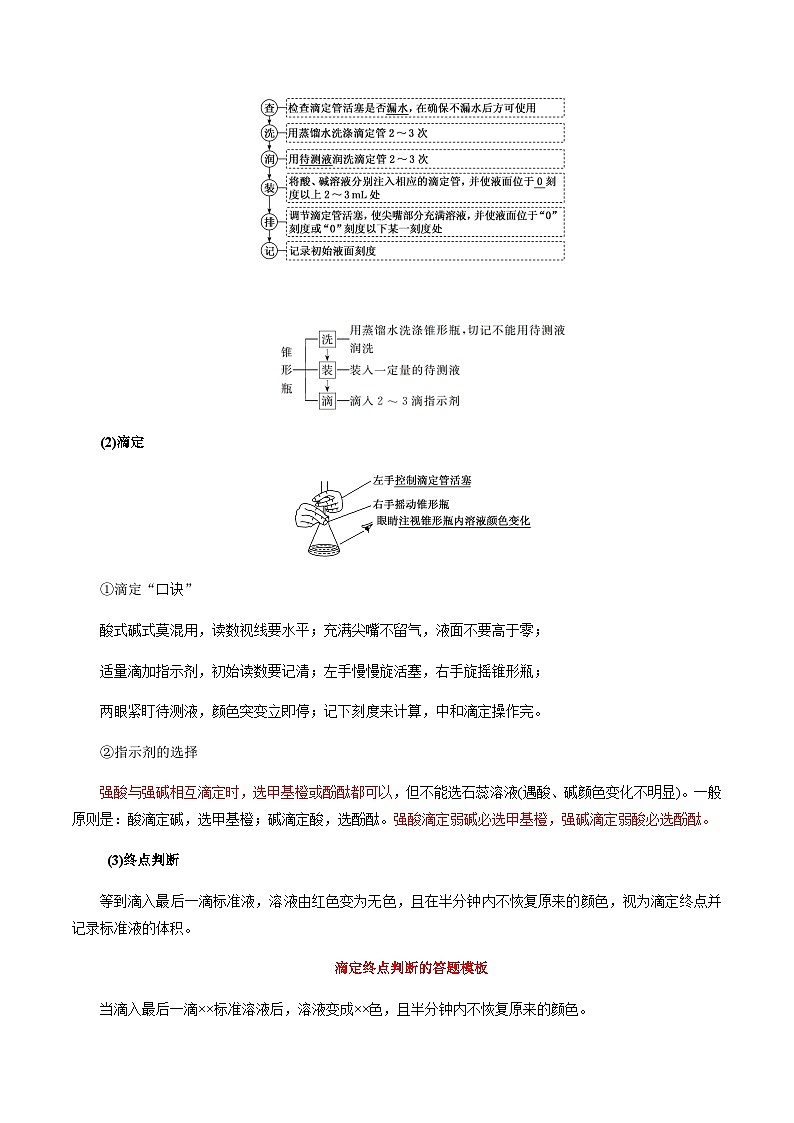 3.2 水的电离和溶液的pH（第2课时 酸碱中和滴定）（原眷版）-高二化学同步素养目标精品讲义（人教版选择性必修1）第3页