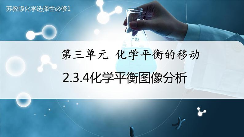 【苏教版】化学选择性必修1 《化学平衡的移动》2.3.4化学平衡图像分析  课件01