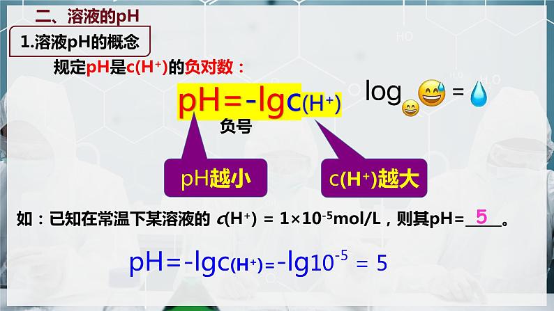 【苏教版】化学选择性必修1 《溶液的酸碱性》3.2.1溶液的酸碱性  课件06