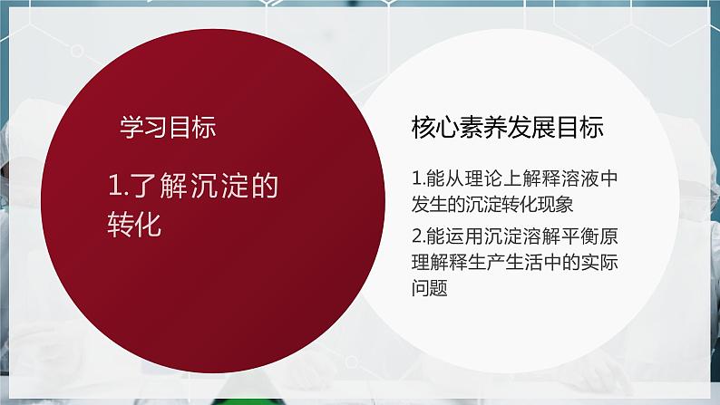 【苏教版】化学选择性必修1 《沉淀溶解平衡》3.4.2沉淀溶解平衡的应用  课件第2页