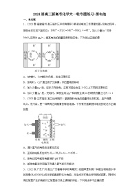 2024届高三新高考化学大一轮专题练习  原电池