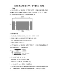 2024届高三新高考化学大一轮专题练习---电解池