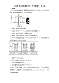 2024届高三新高考化学大一轮专题练习—原电池(含答案)