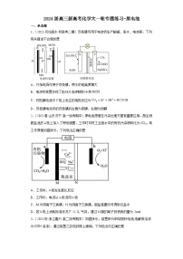 2024届高三新高考化学大一轮专题练习-原电池