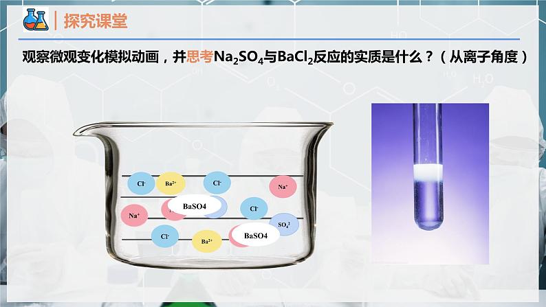 【人教版】化学必修一  《离子反应》第2课时 离子反应  离子方程式  课件第5页