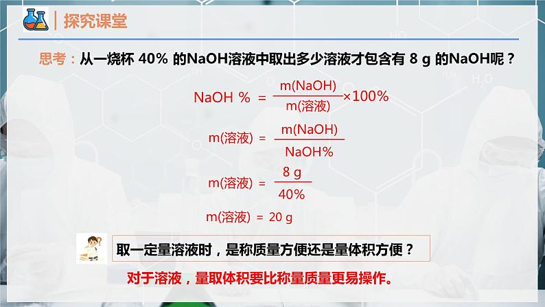 【人教版】化学必修一  《物质的量》第3课时 物质的量浓度  课件第5页