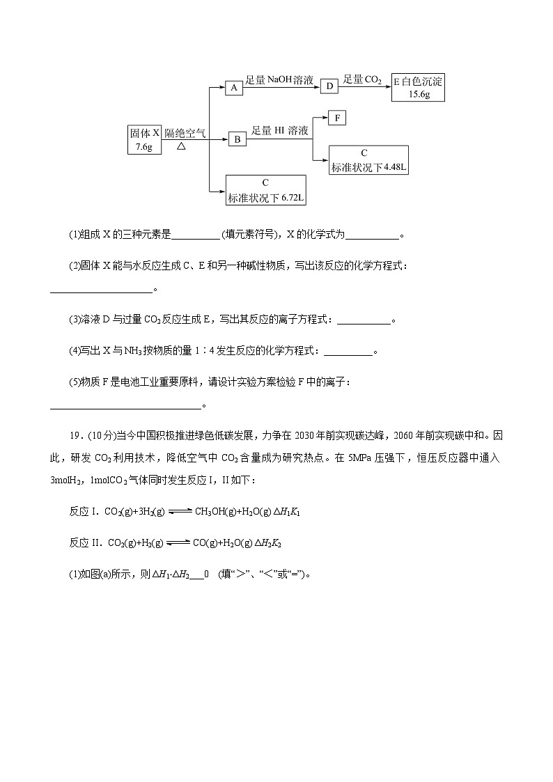 预测卷05-【大题精做】冲刺2024年高考化学大题突破+限时集训（浙江专用）02