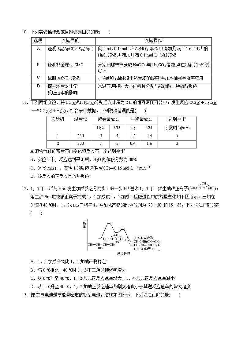【同步讲义】高中化学（苏教版2019）选修第一册--综合复习与测试（1）03
