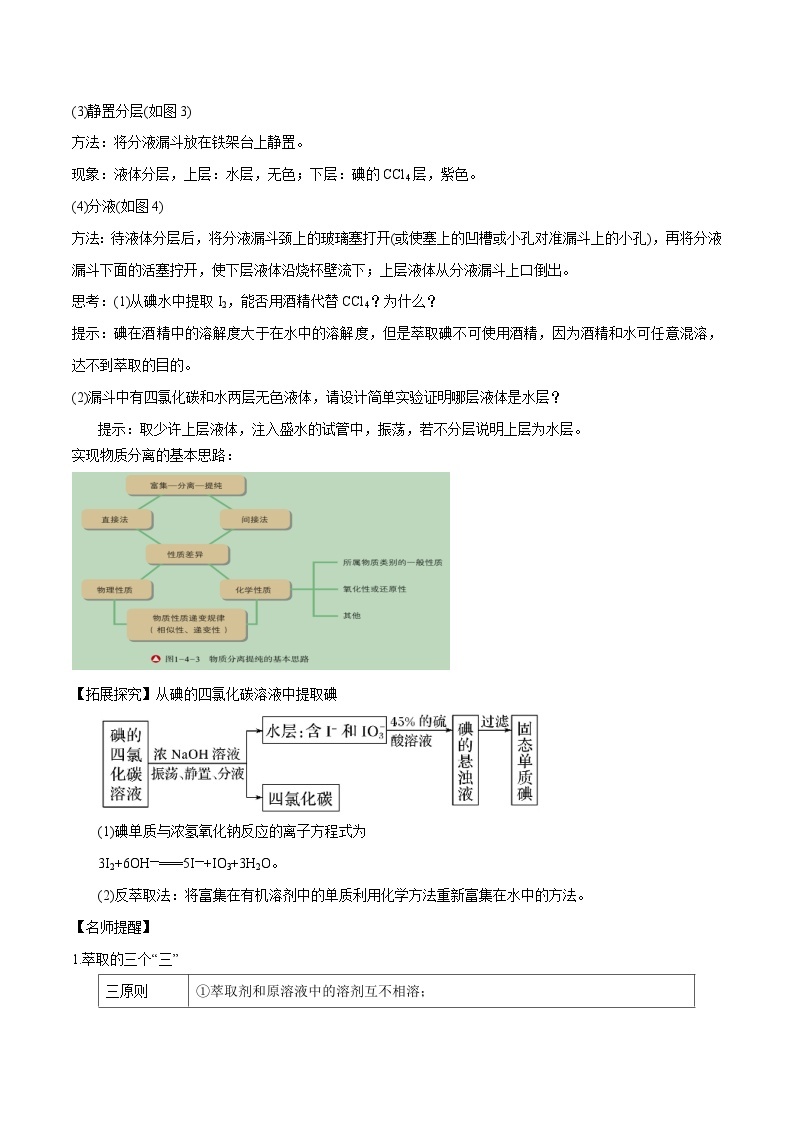 【同步讲义】高中化学（鲁科版2019）必修第二册--微项目 海带提碘与海水提溴（讲）03