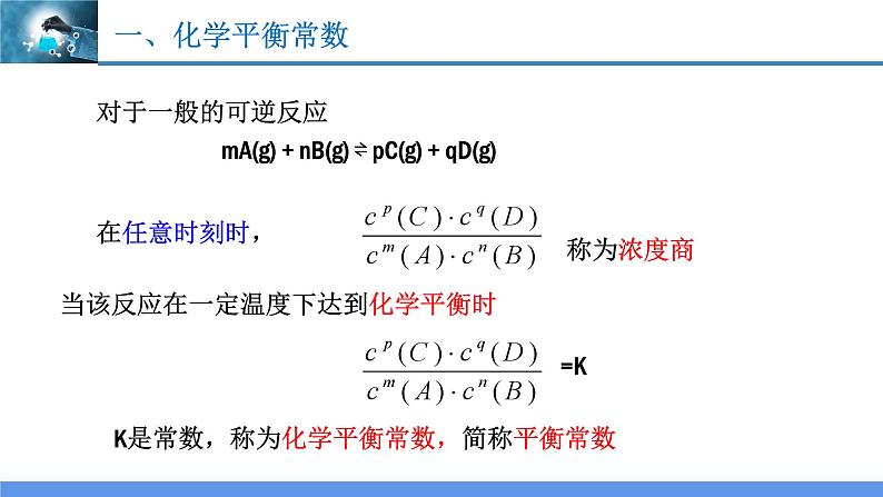 2.2.2化学平衡常数（教学课件）高二化学同步备课系列（人教版2019选择性必修1）04