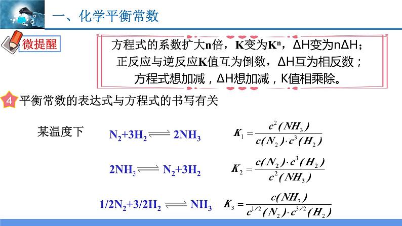 2.2.2化学平衡常数（教学课件）高二化学同步备课系列（人教版2019选择性必修1）08