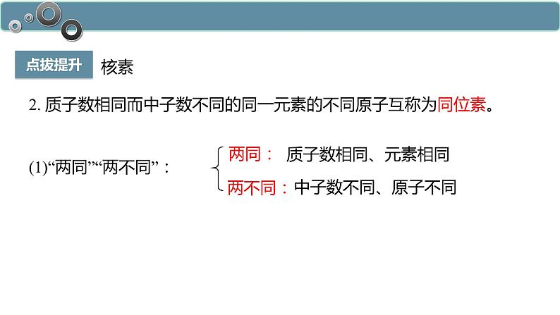 4.1.3 核素-高一化学人教版必修第一册同步课件第8页