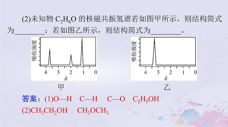 2024届高考化学一轮总复习第十一章有机化学基础第一节有机化合物的结构特点与研究方法课件06